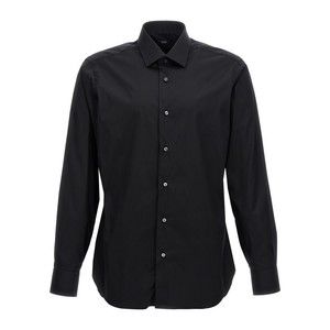 Barba Tailored Stretch Cotton Blend Poplin Shirt - NWT